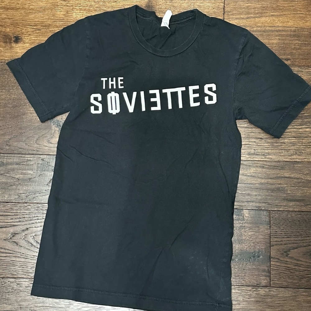 The Soviettes XS punk rock tshirt